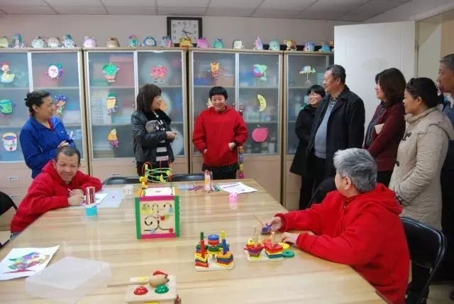 图为 考察现场